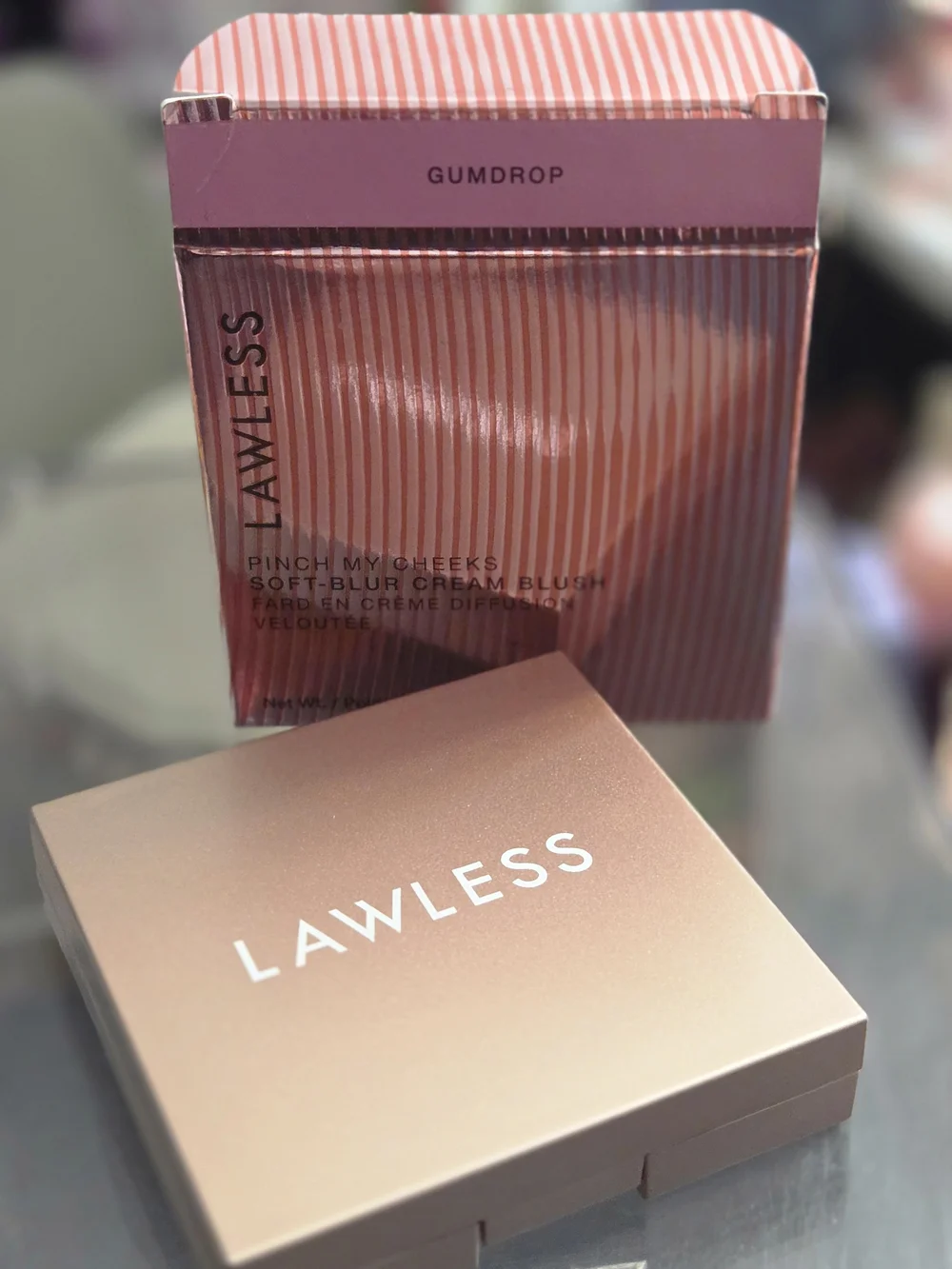 LAWLESS Pinch My Cheeks Soft Blur Cream Blush in Gumdrop Pink